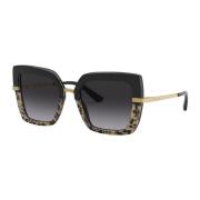 Dolce & Gabbana Halvtryck solglasögon Black, Dam