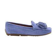 Ctwlk. Stiliga Loafers för Kvinnor Blue, Dam