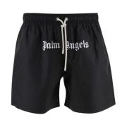 Palm Angels Casual Shorts Black, Herr