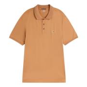 C.p. Company Polo Shirts Orange, Herr