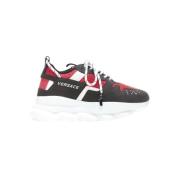 Versace Pre-owned Pre-owned Tyg sneakers Multicolor, Dam