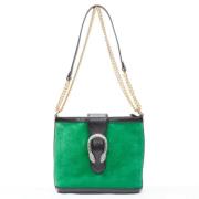 Gucci Vintage Pre-owned Mocka gucci-vskor Green, Dam