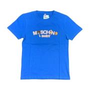 Moschino T-Shirts Blue, Herr