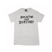 Thrasher Skate & Destroy T-Shirt Gray, Herr