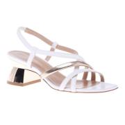 Baldinini Sandal in white calfskin White, Dam