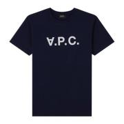 A.p.c. T-Shirts Blue, Herr