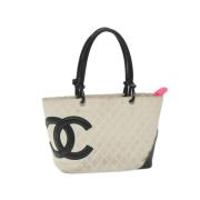 Chanel Vintage Pre-owned Laeder chanel-vskor White, Dam