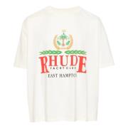 Rhude T-Shirts White, Herr