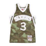 Mitchell & Ness NBA Allen Iverson Ghost Green Camo Tröja Multicolor, H...