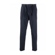 Herno Cropped Trousers Blue, Herr