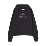 Off White Pil Skate Hoodie Black, Herr