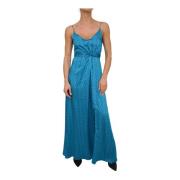 Marella Maxi Dresses Blue, Dam