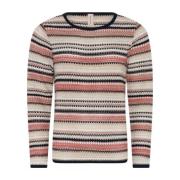 Skovhuus Round-neck Knitwear Multicolor, Dam