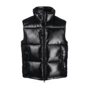 Save The Duck Aliantus Puffer Vest Jacket Svart Black, Herr