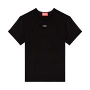 Diesel T-Shirts Black, Dam