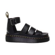 Dr. Martens Flat Sandals Black, Dam