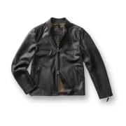 Blauer Leather Jackets Black, Herr