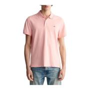 Gant Polo Shirts Pink, Herr