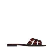 Saint Laurent Sliders Brown, Dam