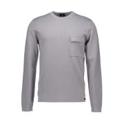 Genti Sweatshirts Hoodies Gray, Herr