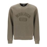 Woolrich Sweatshirts Green, Herr