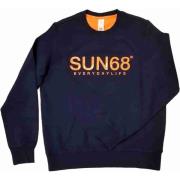 Sun68 Sweatshirts Blue, Herr