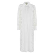 Liviana Conti Midi Dresses White, Dam