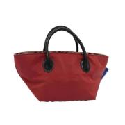 Burberry Vintage Pre-owned Nylon handvskor Red, Dam