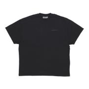 Carhartt Wip Akron Tee Svart Pigment Färgad T-Shirt Black, Dam