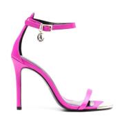 Just Cavalli Rosa Klack Sandaler Pink, Dam