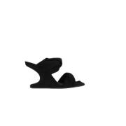 Rick Owens Svarta kil sandaler Black, Dam