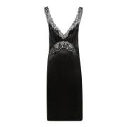 Saint Laurent Short Dresses Black, Dam