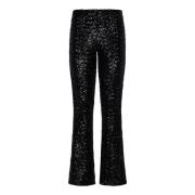 Oseree Wide Trousers Black, Dam