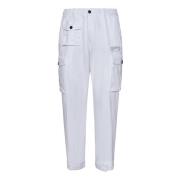 Dsquared2 Slim-fit Trousers White, Herr