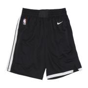 Nike NBA City Edition Basketball Shorts 2023/24 Black, Herr