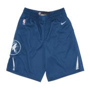 Nike NBA City Edition Dri-Fit Basketball Shorts Blue, Herr
