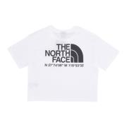 The North Face Vit Koordinater Tee Streetwear White, Dam