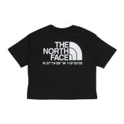 The North Face Svart Coordinates Tee Streetwear Black, Dam