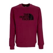 The North Face Drew Peak Crewneck Sweatshirt Streetwear Brown, Herr