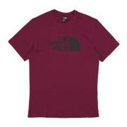 The North Face Easy Tee Boysenberry Streetwear T-shirt Purple, Herr