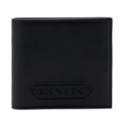 Lanvin Svart Logopung Black, Herr