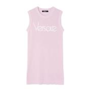 Versace Knitted Dresses Pink, Dam