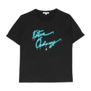 Patrizia Pepe T-Shirts Black, Dam