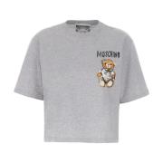 Moschino T-Shirts Gray, Dam