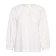 InWear Pattieiw Top Bluser Pure White White, Dam