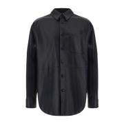 Off White Casual Shirts Black, Herr
