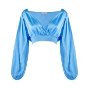 Nenette Sweatshirts & Hoodies Blue, Dam