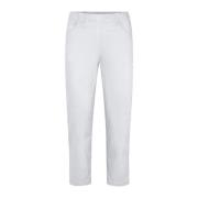 LauRie Straight Trousers White, Dam