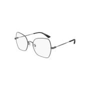 Alexander McQueen Stiliga Glasögon för Höjd Modestil Gray, Unisex