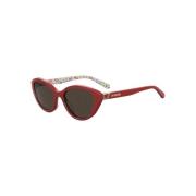Love Moschino Sunglasses Red, Dam